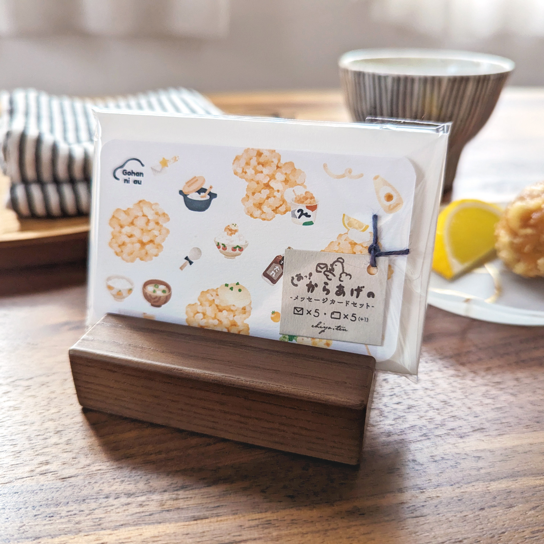 からあげ のメッセージカード メッセージカード chiyo.ten チヨ