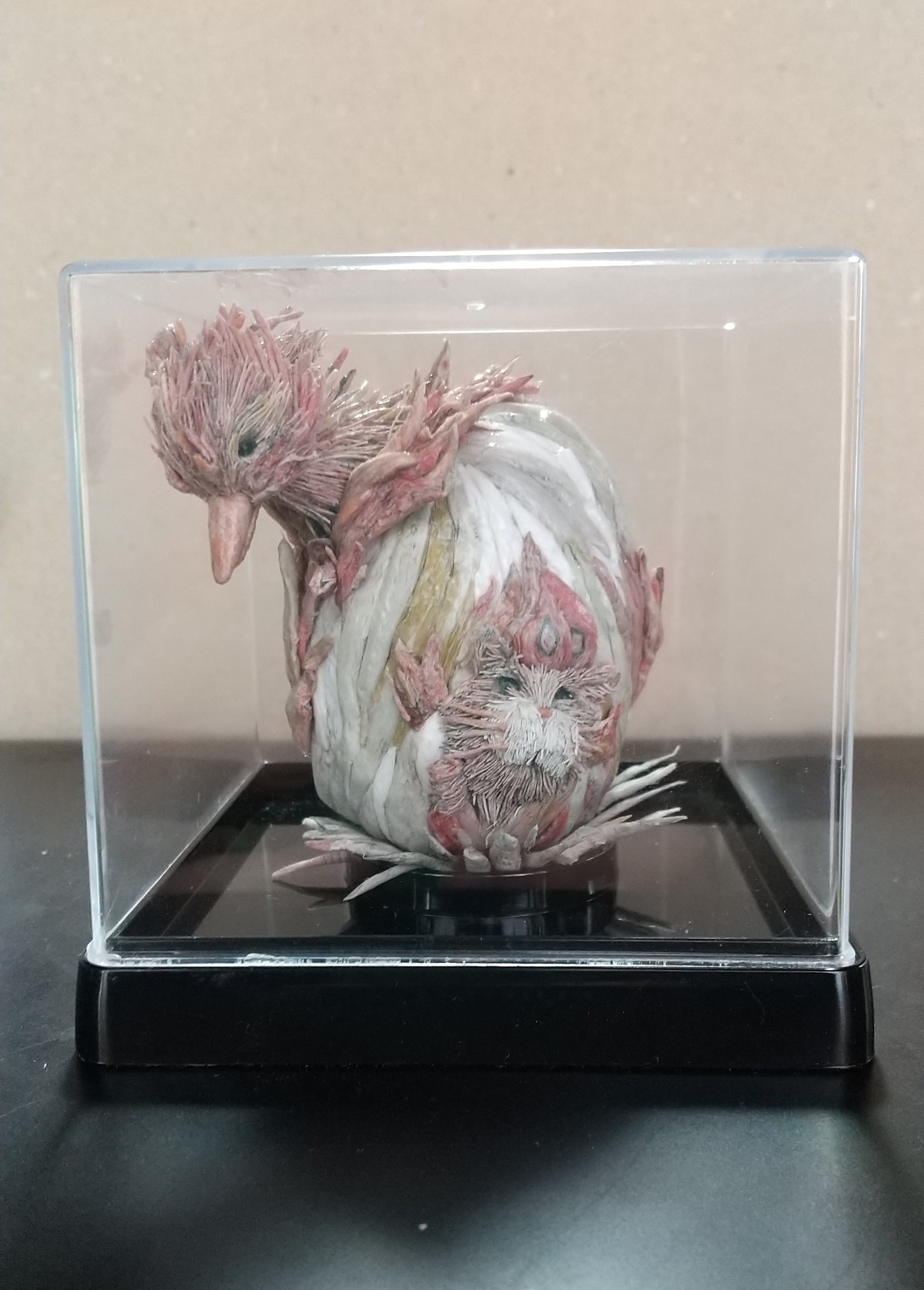 キツネのペーパークイリングアート