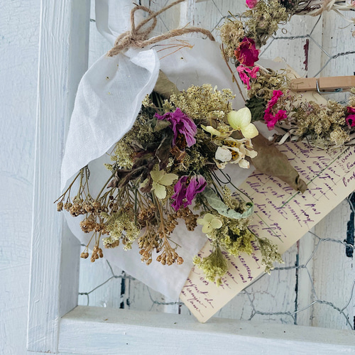 リーススワッグ2個セット・北海道リース・ドライフラワー・プレゼント