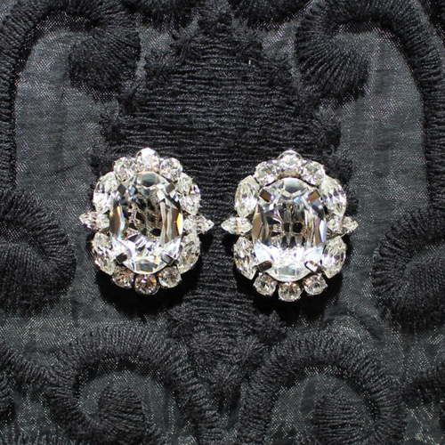 キラキラ ヴィンテージスワロフスキー ゴージャス ブライダルアクセサリー キラキラ ヴィンテージスワロフスキー ゴージャス ブライダル