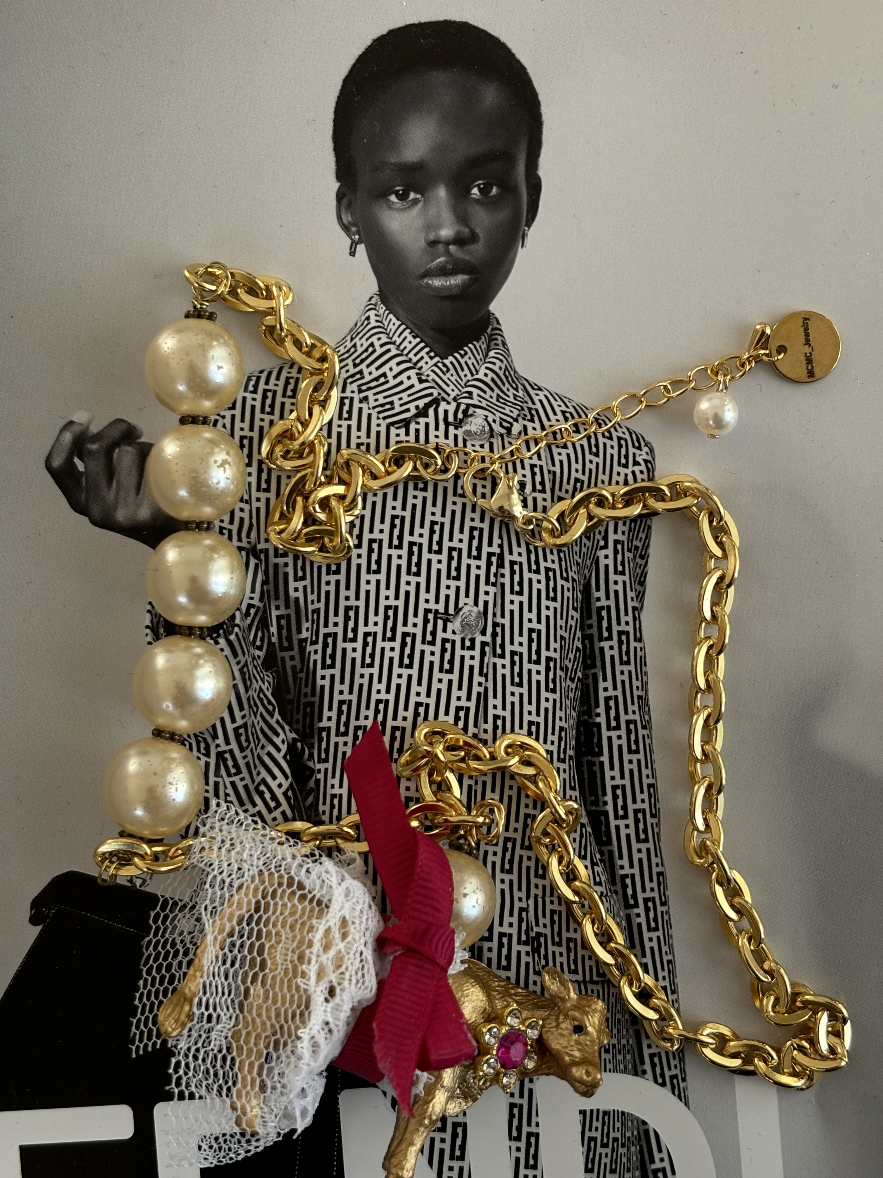 ヴィンテージパールネックレス