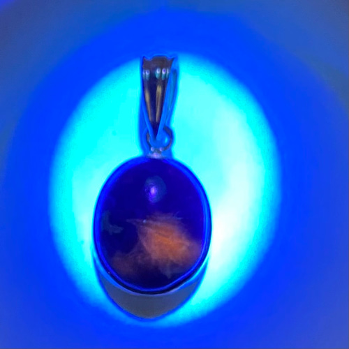 k18YG AU750 18金 天然 アフガナイト ペンダント ペンダントトップ 