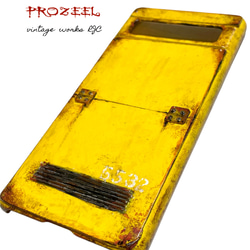 スチームパンクスペースギアRBさび塗装強化iプレート手帳型スマホケース スチームパンクスペースギアRBさび塗装強化iプレート手帳型