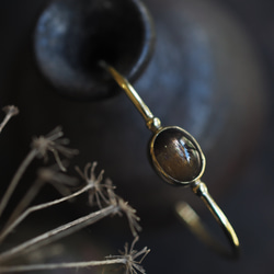 sunmoonstone brass bangle (itedoke) 2枚目の画像