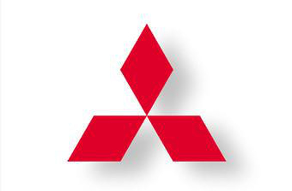 三菱エンブレム　ステッカー　　50㎜～　菱形×3枚　赤黒以外も可能 1枚目の画像
