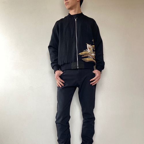 M, 1点物,スカジャン,父の日ギフト,おしゃれなパパに,ジャケット 
