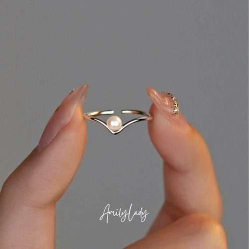 クラシカルパールリング silver925 大人 カジュアル シンプル 高見え