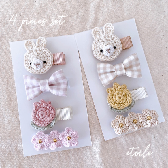 Newベビーヘアクリップチューリップハンドメイドヘアピンヘアゴム