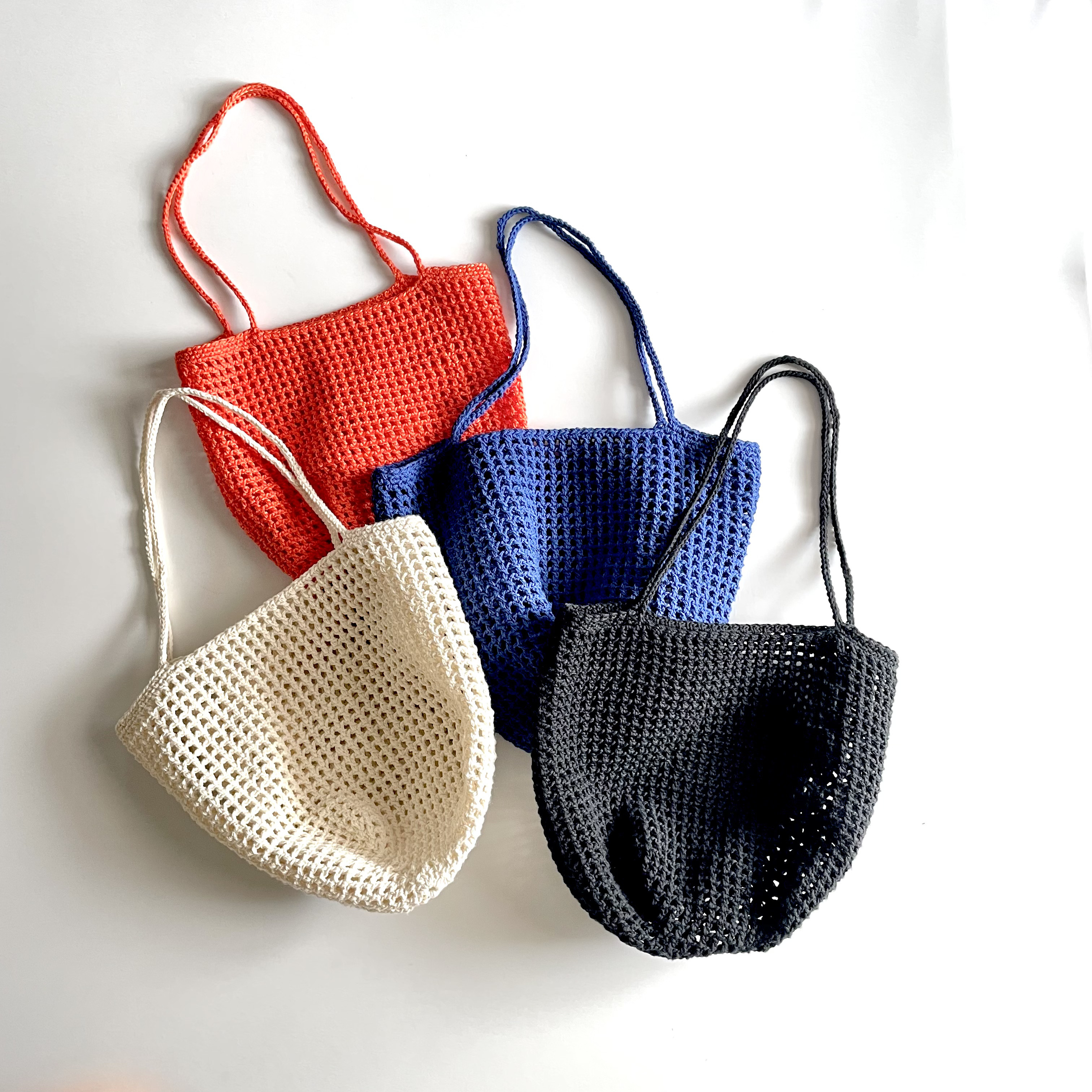 【COOR】★ステレオネットトートバッグ★ 小花刺繍トートバッグ （トートバッグ）｜かぐれ / かぐれ