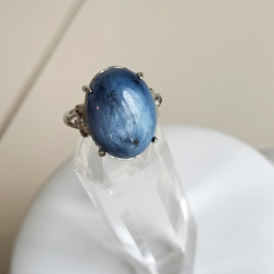 藍晶石戒指【8uhR】生命能量靈性成長【附式神】 第1張的照片