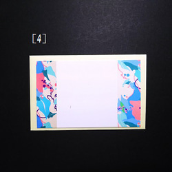 選べるミニメッセージカード　２セット：各デザイン３枚、計６枚 10枚目の画像