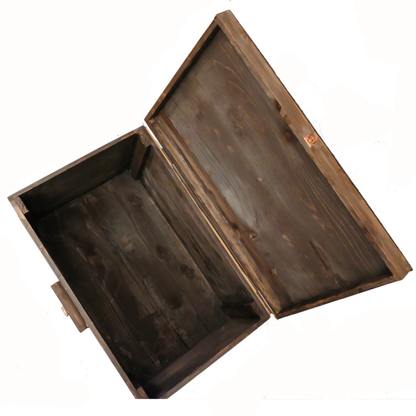 木の宅配ボックス72ℓ（防雨タイプ） 3枚目の画像