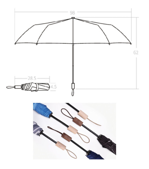 belaDESIGN ベラデザイン　傘・折りたたみ傘　Folding Umbrella <U8G20Q2N> 2枚目の画像