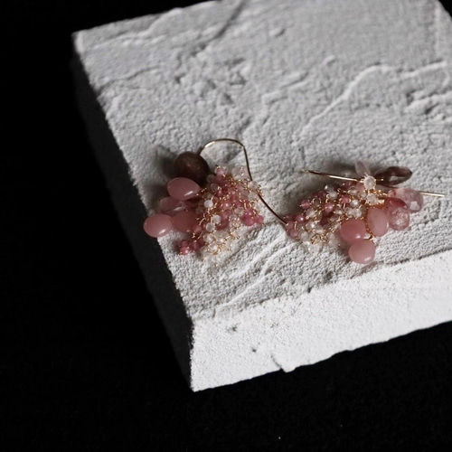 14kgf 〜桜〜 （ピアス・イヤリング） ピアス（フック・チェーン