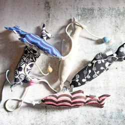 OSAKANAキッカー　北欧柄　kippis  猫のおもちゃ　猫のインテリア 2枚目の画像