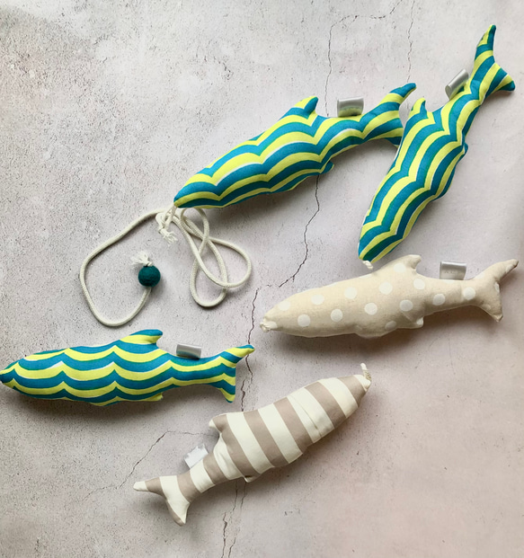 OSAKANAキッカー　北欧柄　kippis  猫のおもちゃ　猫のインテリア 7枚目の画像