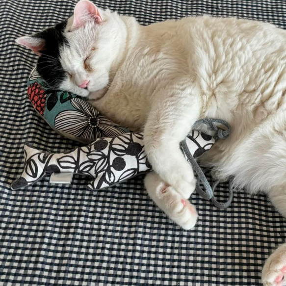 OSAKANAキッカー　北欧柄　kippis  猫のおもちゃ　猫のインテリア 13枚目の画像