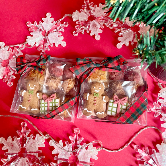 無着色・てんさい糖を使用したクリスマスクッキーセット 1枚目の画像