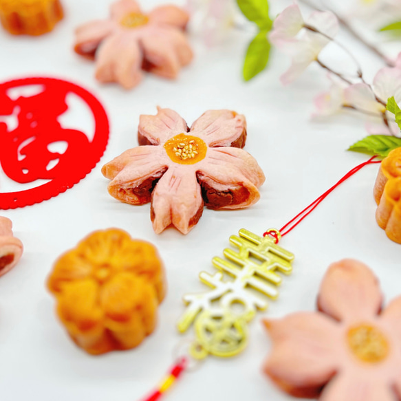 「桜咲く」春の中華菓子 詰め合わせ（期間限定） 2枚目の画像