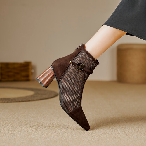 ☆24春夏新作☆本革 オリジナル商品 夏でも履けるブーツ