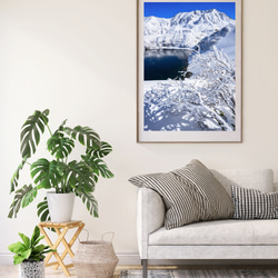 初冬の立山とみくりが池　インテリアアートポスター　065 3枚目の画像