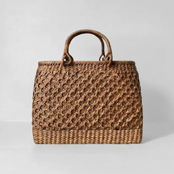 山葡萄 山葡萄籠バッグ 手作り 山葡萄かごバッグ 二重編み 内布あり