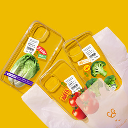 Society6  iPhoneケース  日本 漫画 野菜 iPhone スマホケース クリア 【家紋シリーズ】 揚羽蝶 桔梗 千鳥