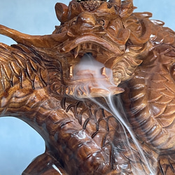 香樟木の龍　ドラゴン　雕刻　置物 12枚目の画像