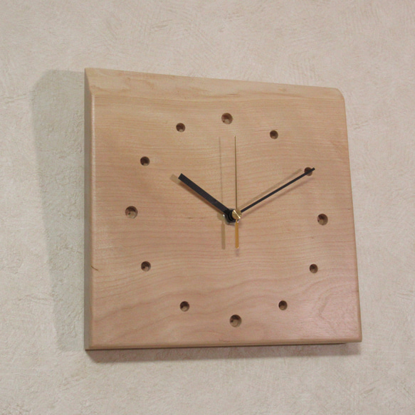 広葉樹の女王《樺》 木製時計1（掛け時計） 7枚目の画像