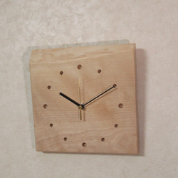 広葉樹の女王《樺》 木製時計1（掛け時計） 2枚目の画像