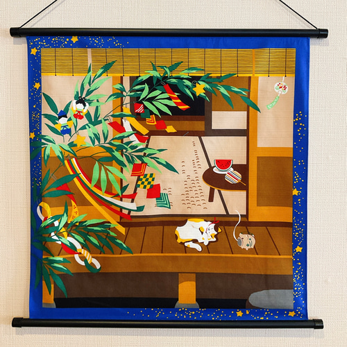 押し絵タペストリーと七夕飾り　まき 押し絵タペストリーと七夕飾り まき Amazon.co.jp: 押し絵