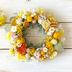 初夏のビタミンカラーリース リース Rosa Cherry 通販 17371164