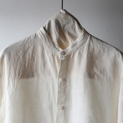 Linen relaxed shirts 6枚目の画像