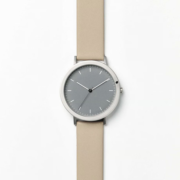 未来の時間をデザインする腕時計（10 watch 004 SILVER × black）【送料無料】 2枚目の画像