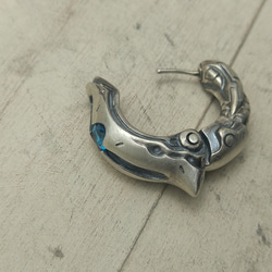 Scutum耳環☆RhPi-2銀飾配件 第3張的照片