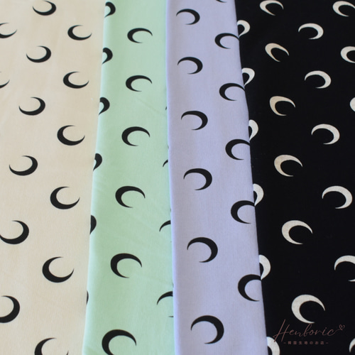 パン柄裏毛ニット