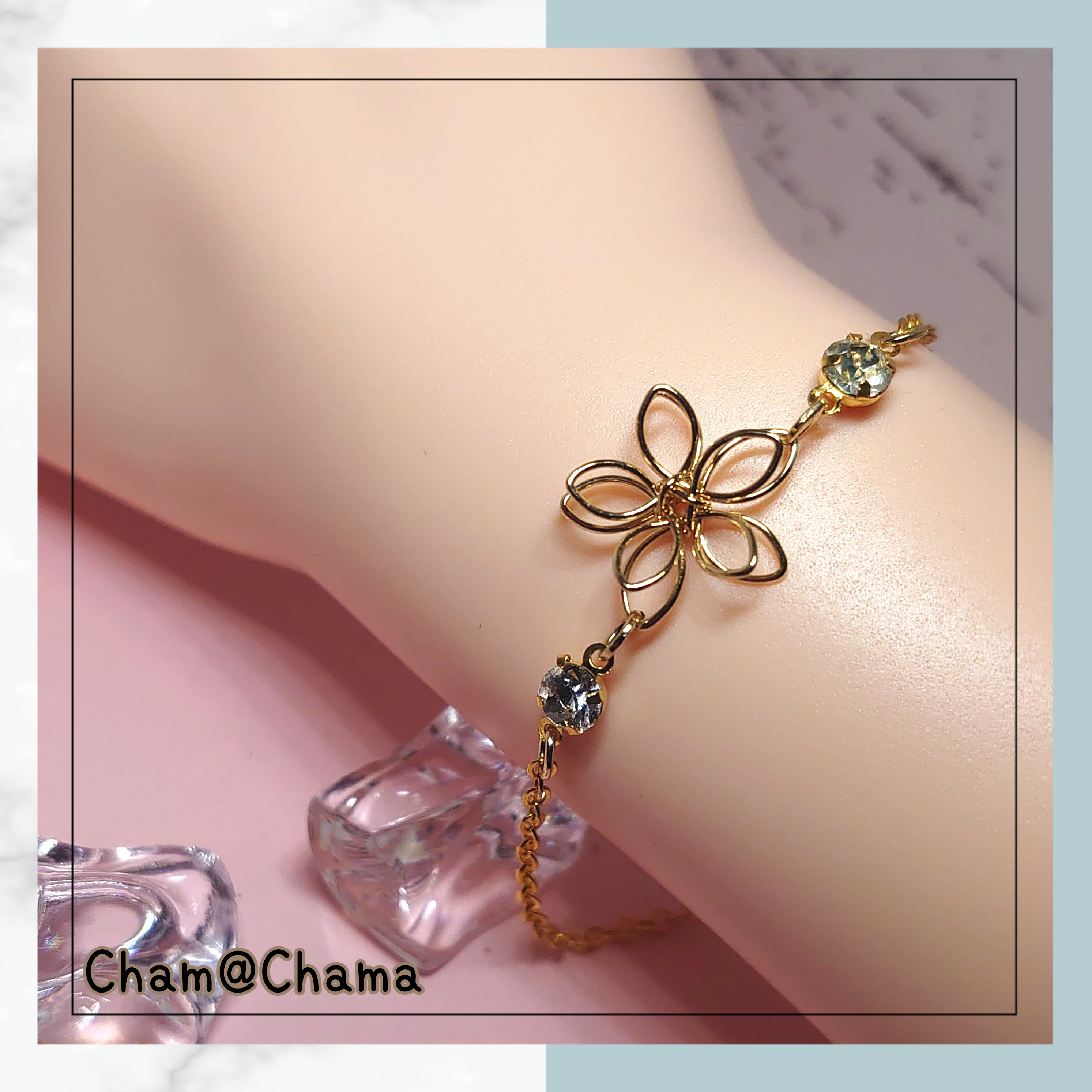 Kaoru レースフラワーブレスレット lace flower bracelet Bangle・Bracelet – KAORU Online Store