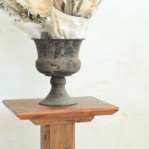 アンティークスツール サイドテーブル プランツスタンド 植物スタンド