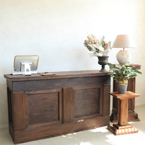 アンティークスツール サイドテーブル プランツスタンド 植物スタンド