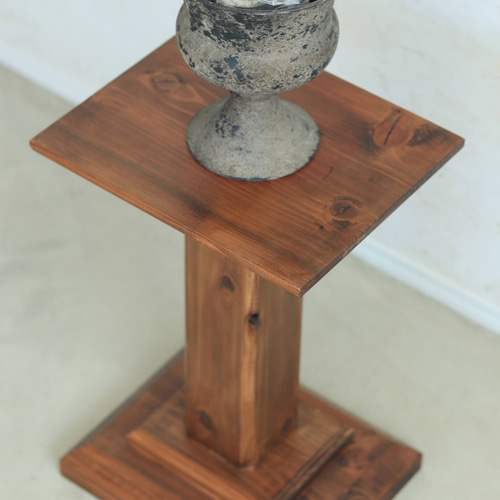 スツール　木製　2個セット　植物棚　アンティーク　収納　サイドテーブル　お得 スツール 木製 2個セット 植物棚 アンティーク 収納 サイドテーブル お