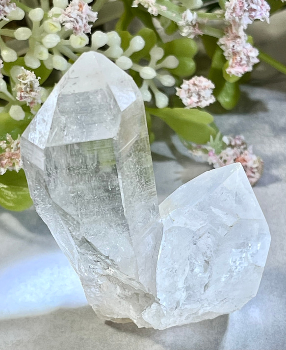 ヒマラヤ産✨ 親子水晶 虹入り マニカラン産 ピンク水晶 原石