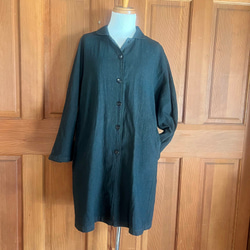 藍と柿渋染めコート コート uriuribachan 通販 17371940｜Creema(クリーマ)