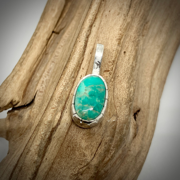 ロイストン ターコイズ トルコ石 シルバー ネックレス ペンダント