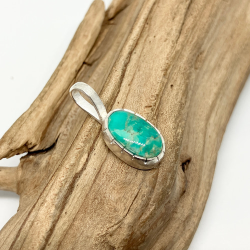 ロイストン ターコイズ トルコ石 シルバー ネックレス