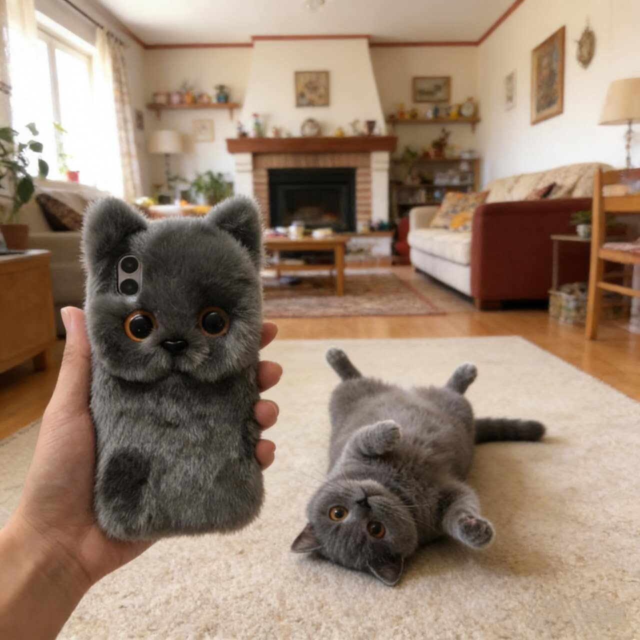 iPhone 17ケース シェル ペット Galaxy Google pixel 全機種対応 黒猫 猫 アムスマホケース