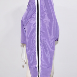 Line Sleeve Nylon Short Jacket (lilac) ジャケット パープル 紫 ストリート 7枚目の画像
