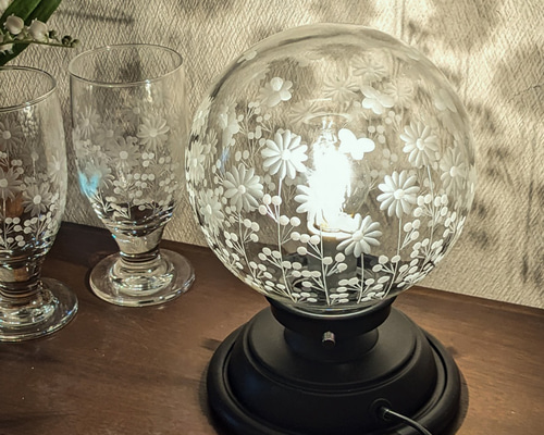 2025年最新】切り子ガラスランプの人気アイテム - メルカリ 〇※前