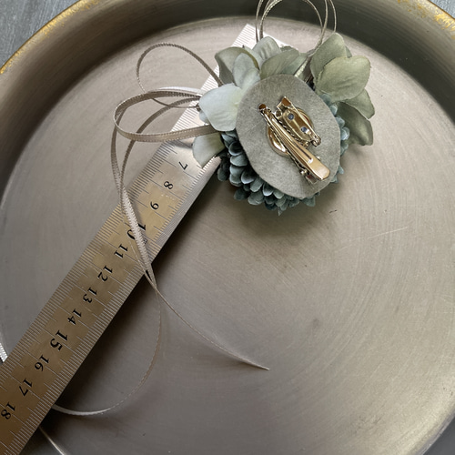 再販 toytoy841 コサージュ ミニ単品 【ダークグレー黒】 卒業式 冠婚