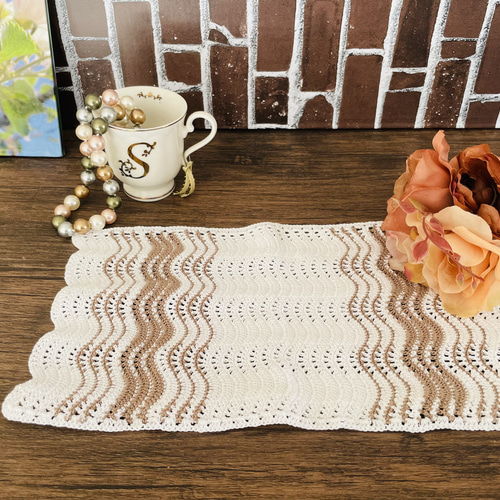レース編み ドイリー ティーマット ランチョンマット カボス 通販