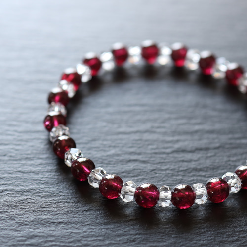 Mページ　天然石　ブレスレット6本まとめ 秋田県 鳥海石 ブレスレット 日本銘石 Chokai Stone 地球の